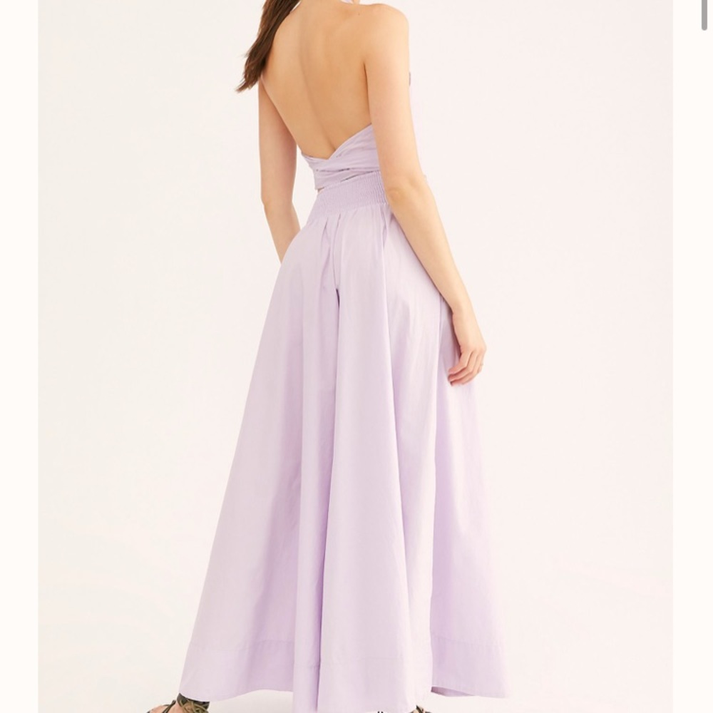 SOLD Free People Soft Orchid Pink Rose Paloma Set - Picture 3 of 5